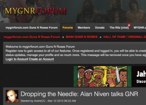 Alan Niven Answers Your Questions